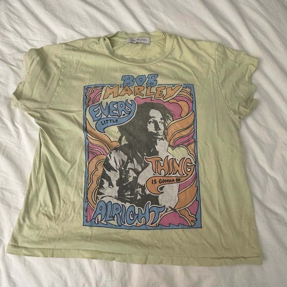 Daydreamer BOB MARLEY DON'T WORRY GIRLFRIEND TEE - Picture 1 of 6